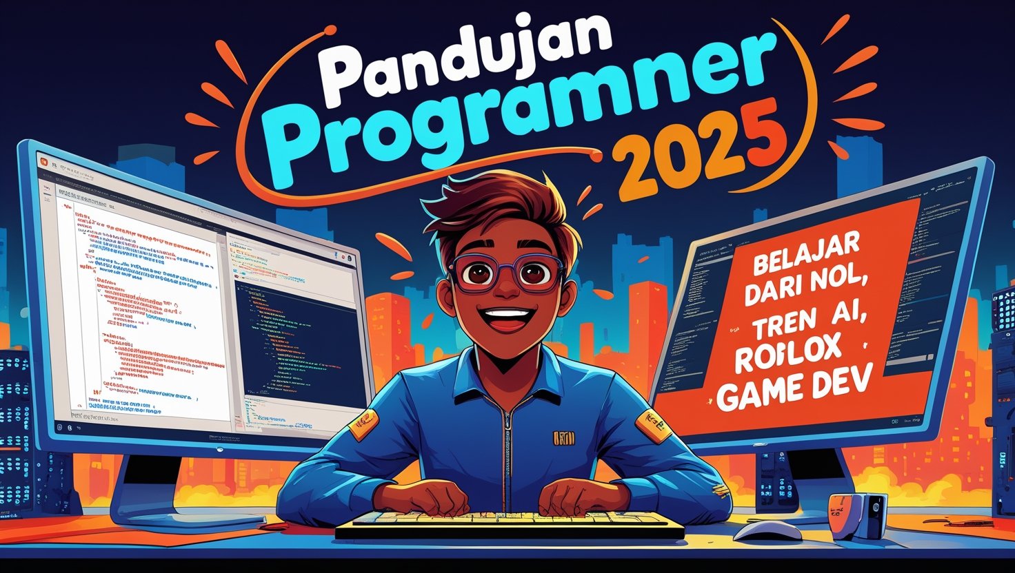 Panduan Programmer 2025: Belajar dari Nol + Tren AI & Roblox Game Dev (Langsung Bisa!)