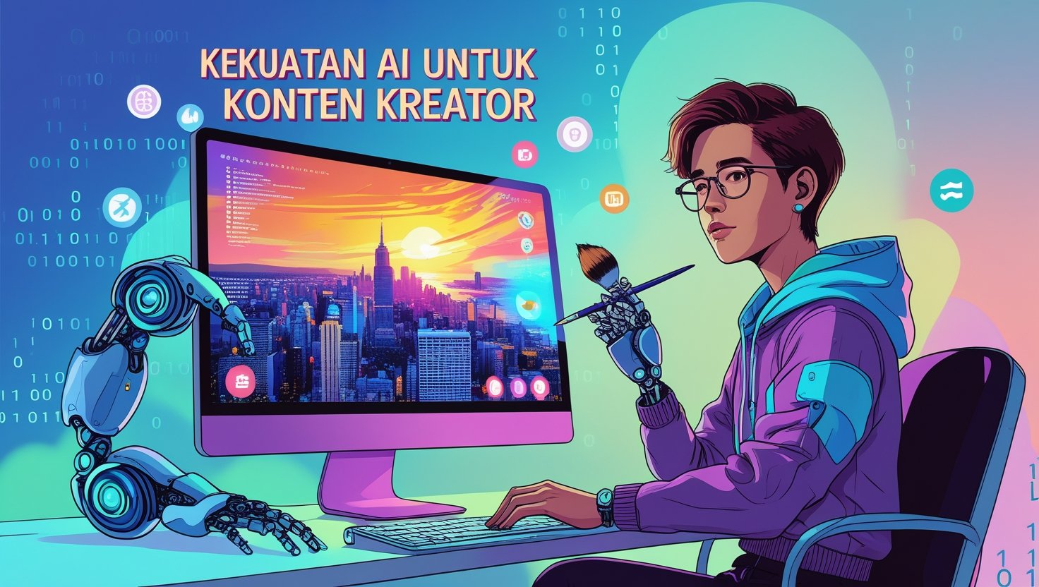 Kekuatan AI untuk Konten Kreator, Revolusi Kreativitas di Era Digital
